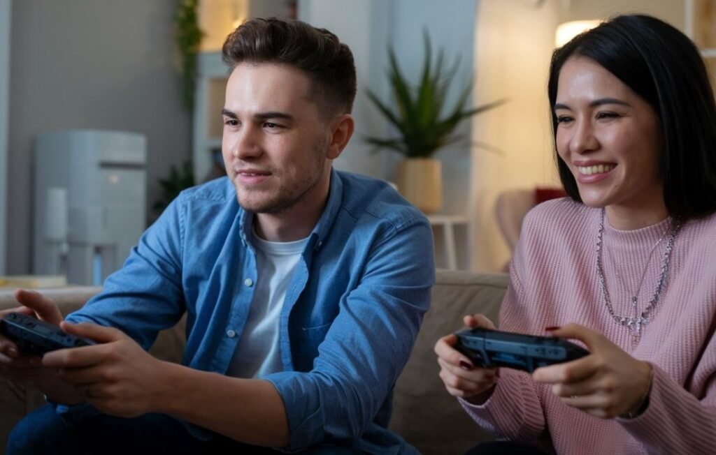 Play video games - date ideas