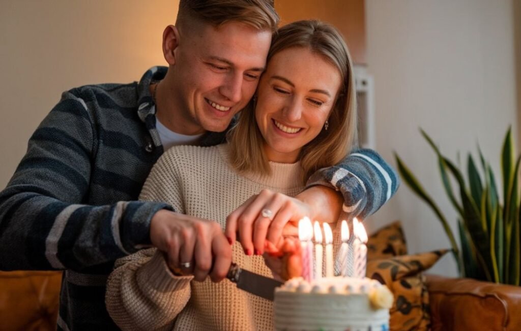 Celebrate milestone - romance in relationship