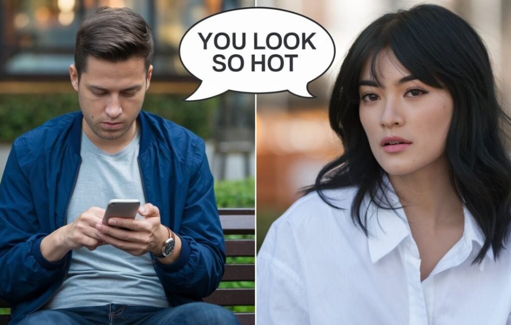 Only noticing the outer beauty - How to start a conversation on Tinder